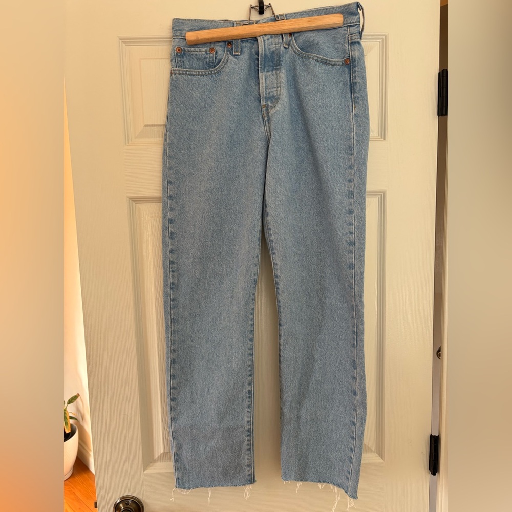 Levi Wedgie Straight Jeans